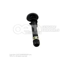 Guide for head restraint, adjustable carbon black 6Y0886920 4W4