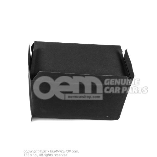 Protective battery casing with cover 1K0915411B