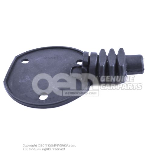 Cover with grommet 1C0945527