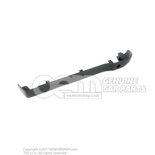 Cover for guide rail anthracite 1J0881348F 71N