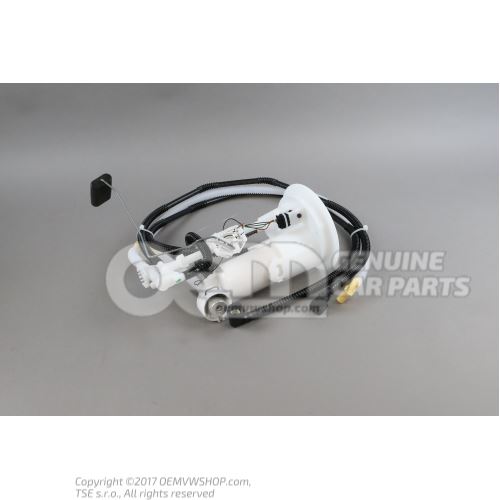 Fuel filter with flange 5N0919109F