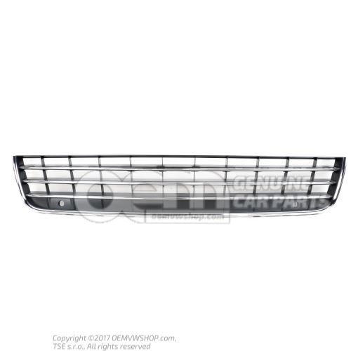 Air guide grille satin black/high chrome 7P6853671E RYP