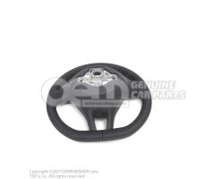 Mult.steering wheel (leather) black