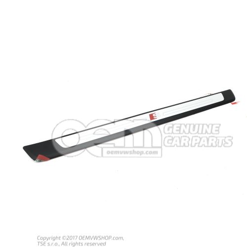 Sill trim strip satin black 8W0947418A 9B9