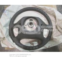 Steering wheel (leather) black/flannel grey 7D0419091Q KMY