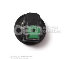 Interruptor para retrovisor exterior regulable y calefactable electricamente negro 5Z0959565A 1NN