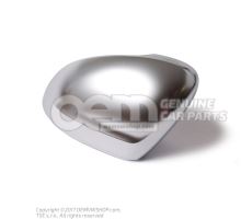R line mirror cap "aluminium" with for cars without line change assist VW Arteon Passat B 3G0857537D 3Q7