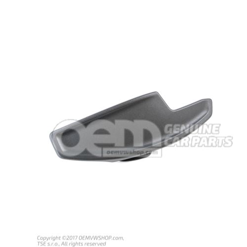 Push button for TIPTRONIC dark anodized matt 5H09515277T9