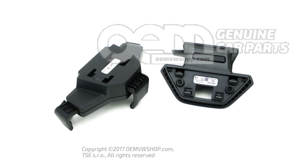 Support adaptateur telephone portable pour premontage telephone mobile  Volkswagen Audi Skoda Seat original OEM 3C0051435AP