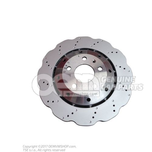 Тормозной диск (вентилир.) 8T0615601A