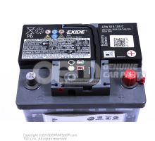 Battery with state of charge display, full and charged 'eco' economy JZW915105C