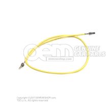 1 set single wires each with 2 contacts, in bag of 4 &#39;order qty. 4&#39; flat male connector with detent lug 000979307E