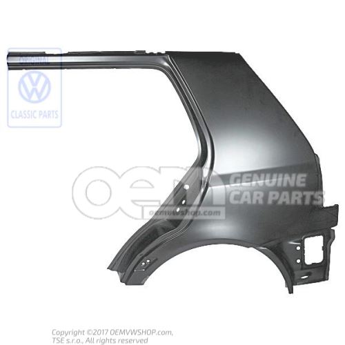 Sectional part side panel Golf Mk3