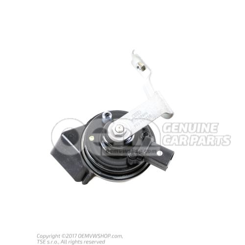 Signal horn retainer for signal horn 8S0951210