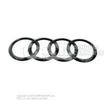 AUDI emblem black-glossy 4M0853742DT94