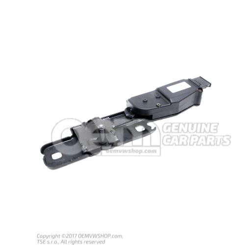 Striker plate with motor for power latch 4F9827383G