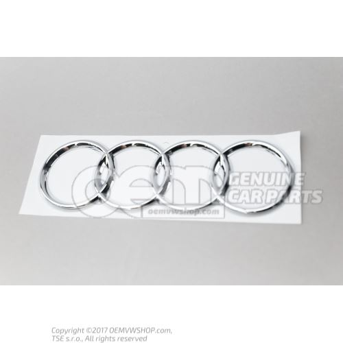 AUDI emblem chrome 8D5853742 2ZZ