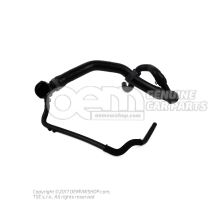 Coolant hose with quick release coupling 5Q0122101FR