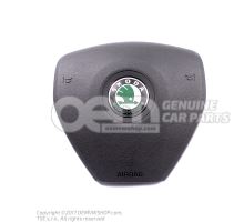 Airbag unit for steering wheel black 5J0880201E 3X1