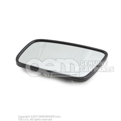 Mirror glass (aspherical- 8D0857535H