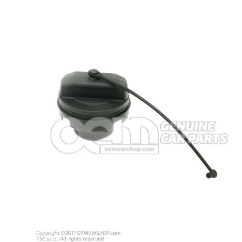 Cap with retaining strap for fuel tank 420201550C