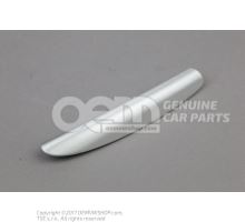 Trim aluminium brushed silver 8J0867585A 1NK