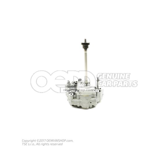 Valve body with oil pump 0AW325031T