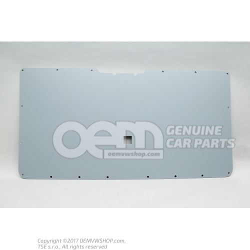 Rear lid trim panel (fibre board) artgrey 7H0867605 3Z4