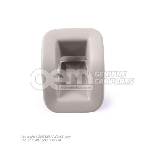 Mounting sleeve for child seat light grey 8T0887233A J50