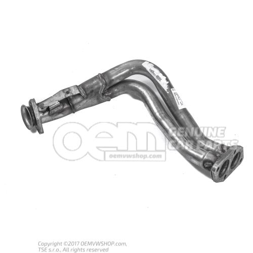 Exhaust pipe Audi Cabriolet 89 8G0253101Q