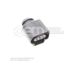 Flat contact housing with contact locking mechanism connection piece oil level sensor 8K0973703