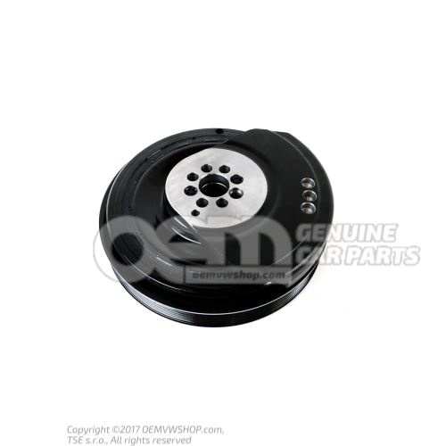 Ribbed belt pulley with vibration damper Audi A8/S8 Quattro 4H 057105251AR