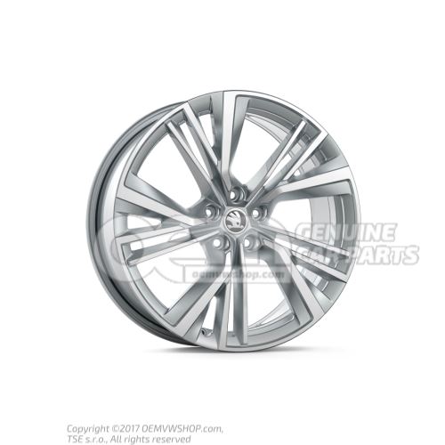 Aluminium rim Diamond silver 5LG071490S 8Z8