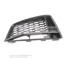 Air guide grille satin black Audi TT/TTS Coupe/Roadster 8S 8S0807681A 3Q7