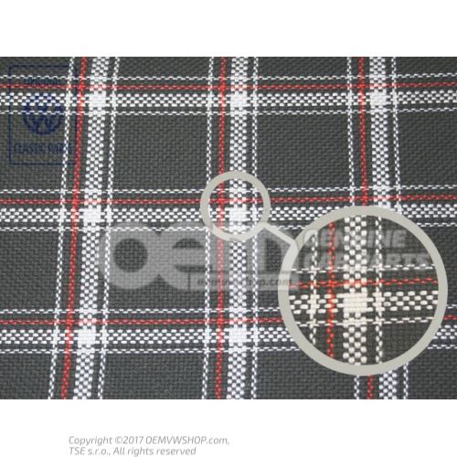 Seat cover fabric for Golf Mk1 GTI