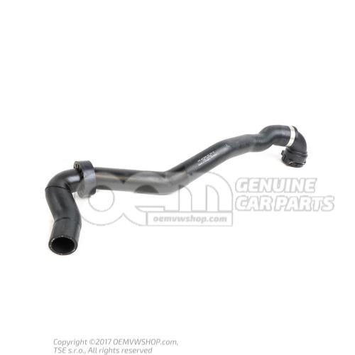 Coolant hose with quick release coupling 5N0121101G