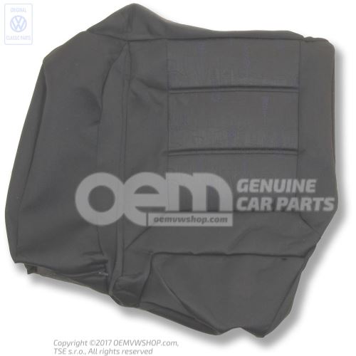 Backrest cover (fabric) for vehicles with warning triangle black 535885806BJDAF 535885806BJDAF
