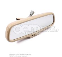 Interior mirror, automatic anti-dazzle luxor beige 8R0857511 61S
