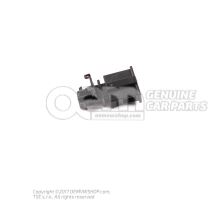 Flat connector housing with contact locking mechanism connection piece treble speaker 3B0972712