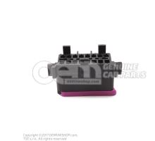 Flat contact housing with contact locking mechanism for diagnostic plug 3A0972695A