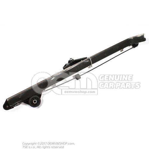 Guide rail for models with electric sliding door for models with wheelbase 7E1843872D