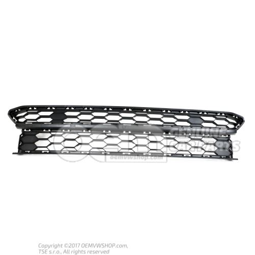 Vent grille satin black Volkswagen Amarok 2H 2H6853677 9B9