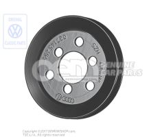 Belt pulley for vehicles with servo steering.