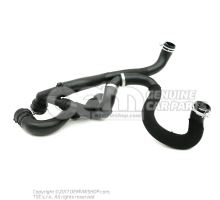 Coolant hose with quick release coupling 6C0121049C