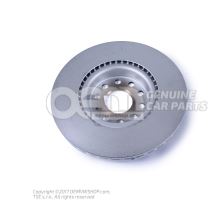 Brake disc (vented) size 312X25MM 5Q0615301F
