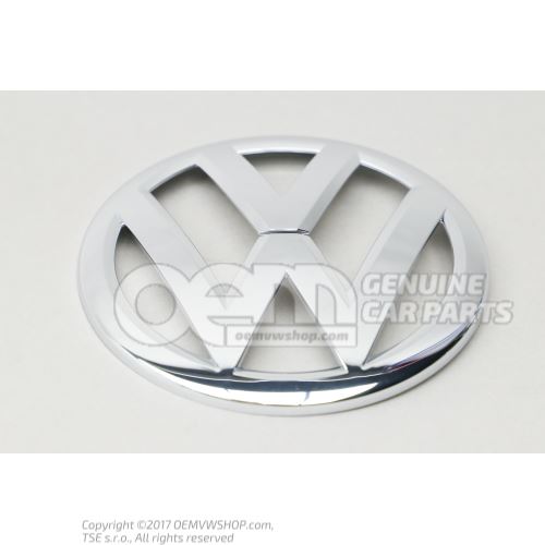 Embleme VW chrome brillant 5G0853601 2ZZ