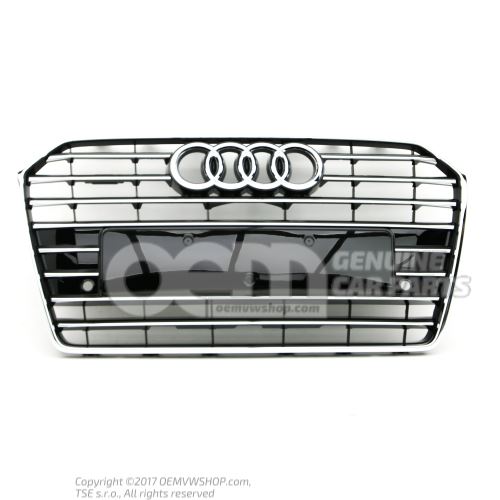 Radiator grille black-glossy 4G0853651AET94