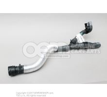 Coolant hose with quick release coupling 1K0122073FS