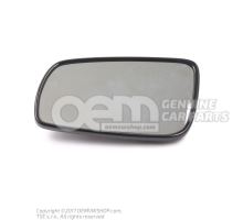 Mirror glass (flat) with carrier plate 4B0857535C