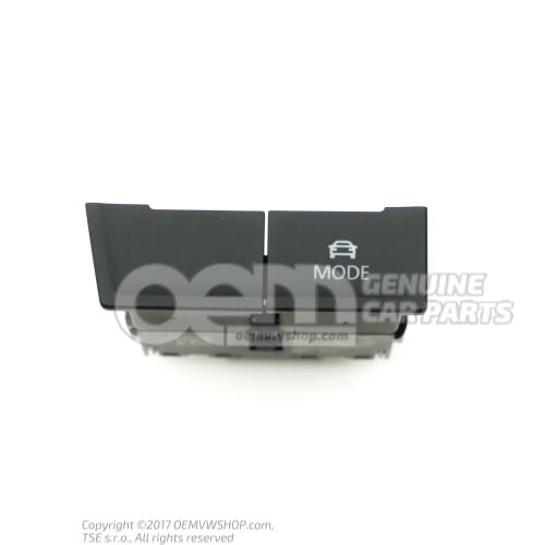 Switch module satin black/white 7LA927211KWHS